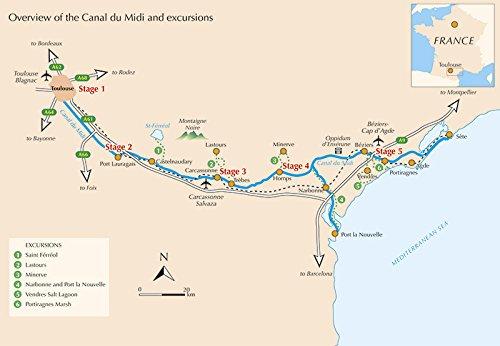 Guide vélo (en anglais) - Canal du Midi, Across Southern France from Toulouse to Sète | Cicerone guide vélo Cicerone 