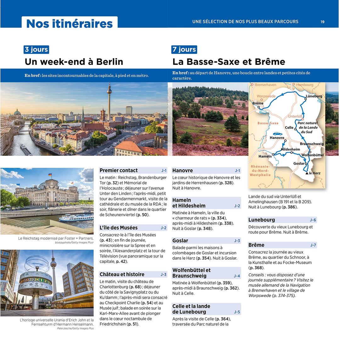 Guide Vert - Allemagne Nord et Centre : Berlin, Hambourg, Cologne, Dresde - Édition 2023 | Michelin guide de voyage Michelin 