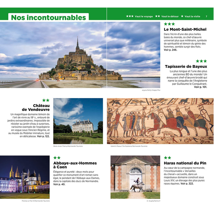 Guide Vert - Normandie, Cotentin - Édition 2023 | Michelin guide de voyage Michelin 
