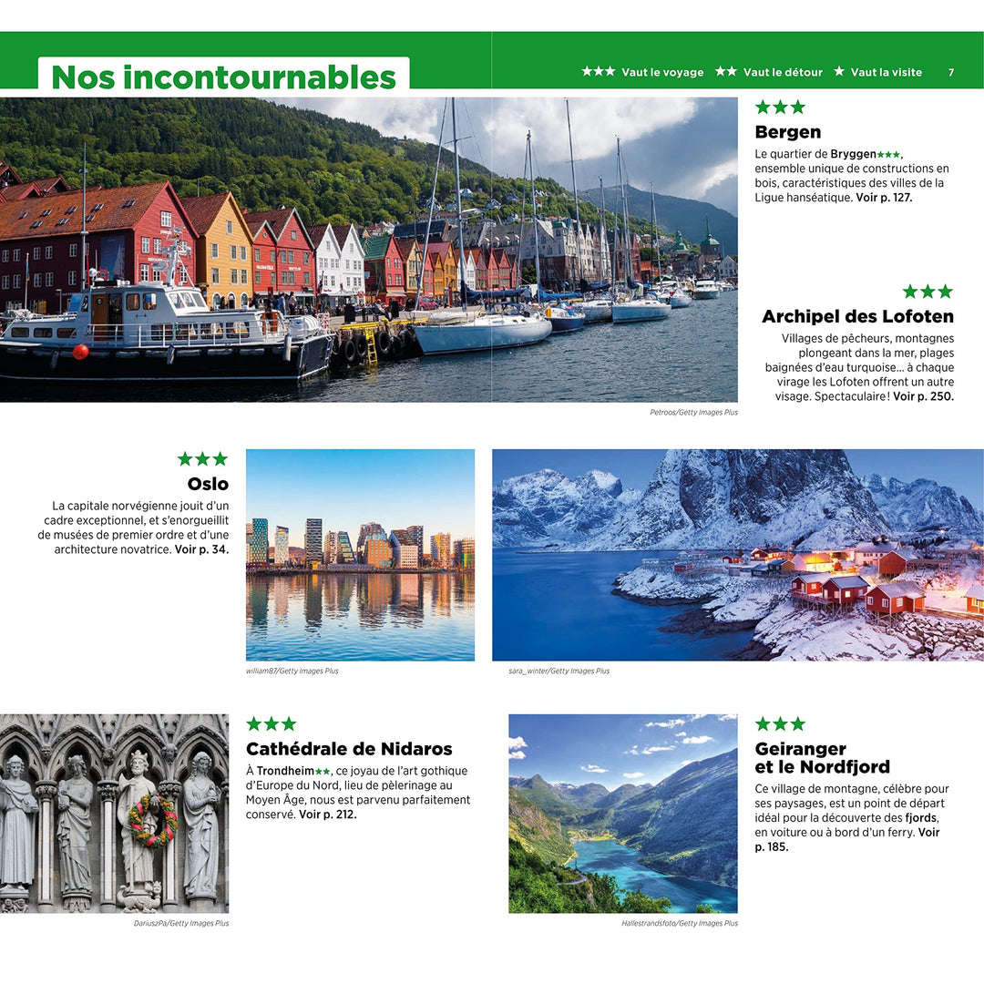 Guide Vert - Norvège - Édition 2023 | Michelin guide de voyage Michelin 