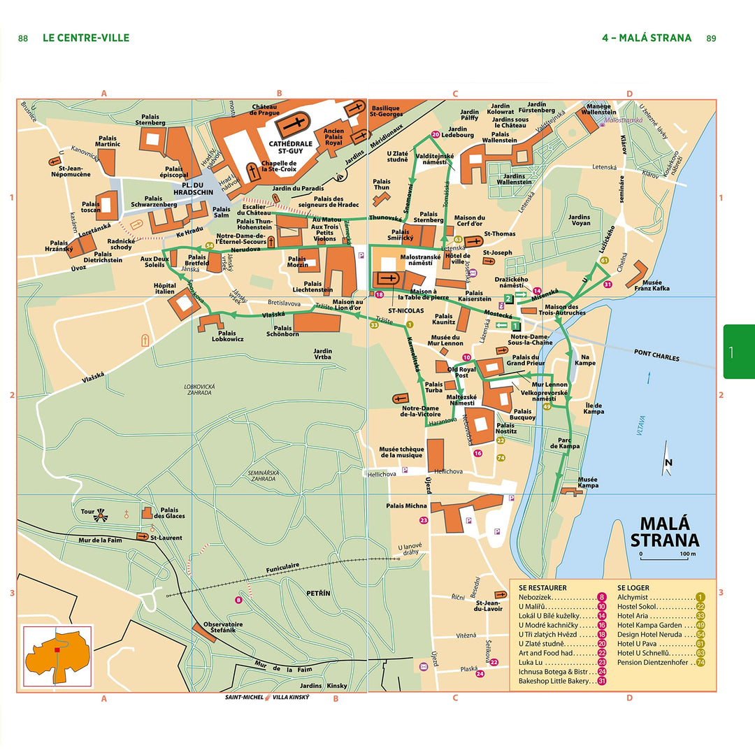 Guide Vert - Prague - Édition 2023 | Michelin guide de voyage Michelin 