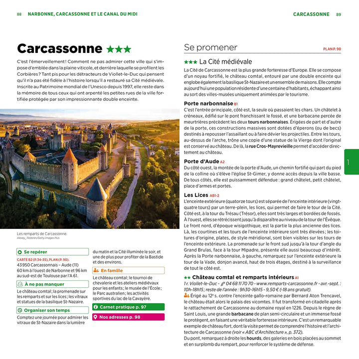 Guide Vert - Roussillon, Aude, Pays Cathare - Édition 2023 | Michelin guide de voyage Michelin 