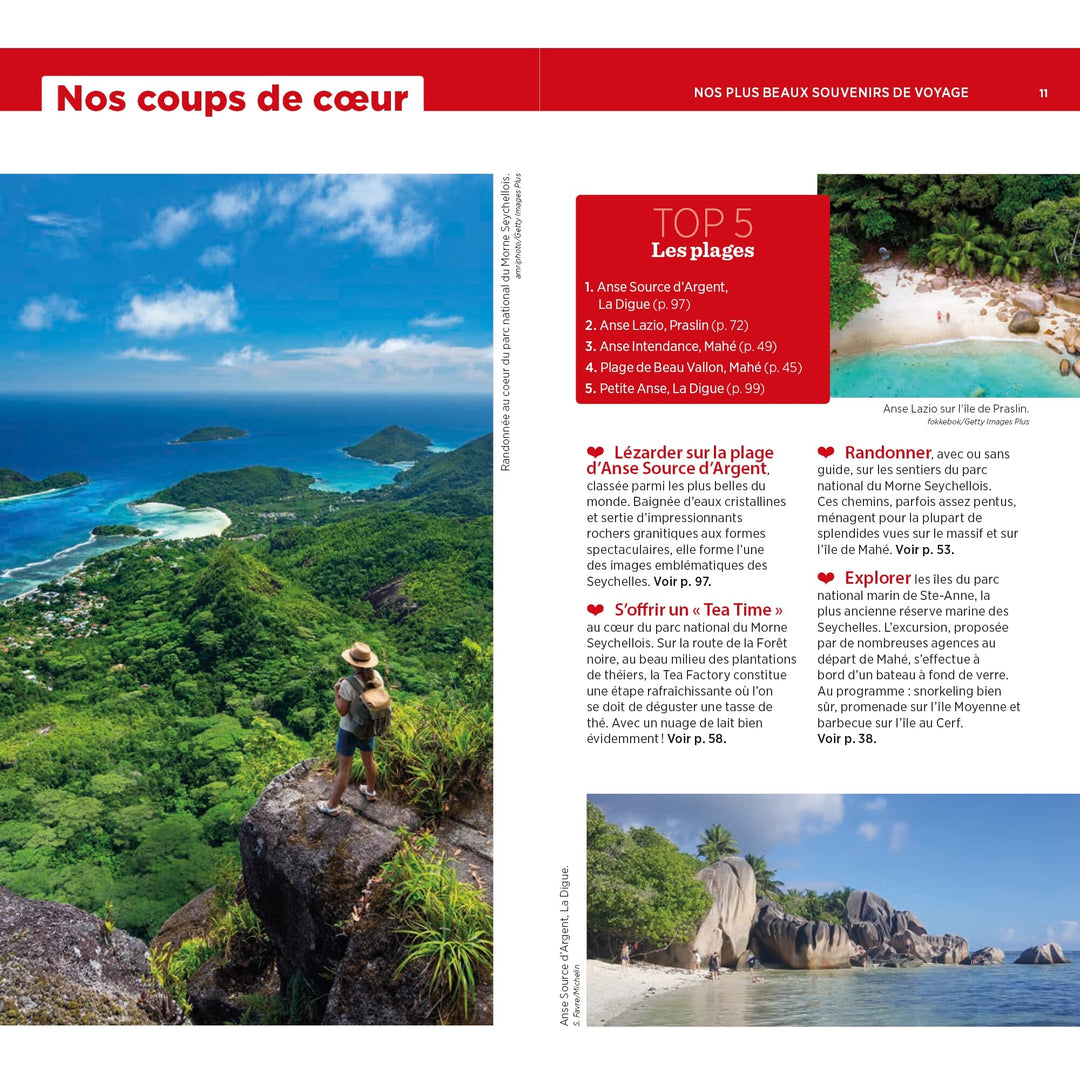 Guide Vert - Seychelles - Édition 2023 | Michelin guide de voyage Michelin 
