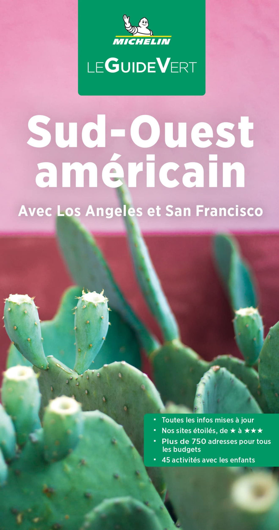 Guide Vert - Sud-Ouest Américain (avec Los Angeles et San Francisco) - Édition 2022 | Michelin guide de voyage Michelin 