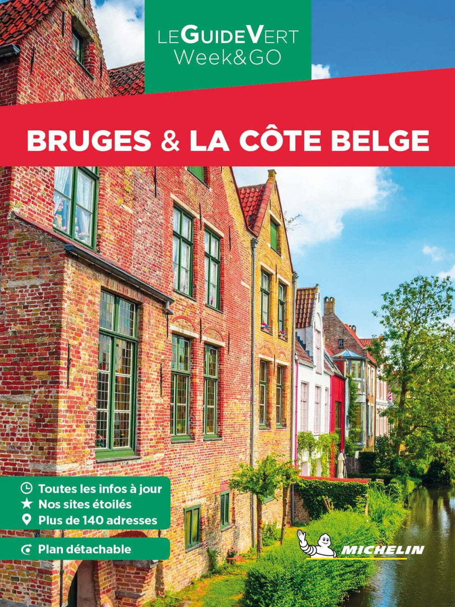 Guide Vert Week & GO - Bruges & la côte belge - Édition 2023| Michelin guide petit format Michelin 