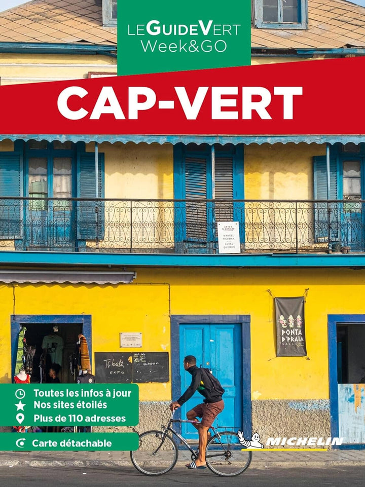 Guide Vert Week & GO - Cap Vert - Édition 2023 | Michelin guide petit format Michelin 