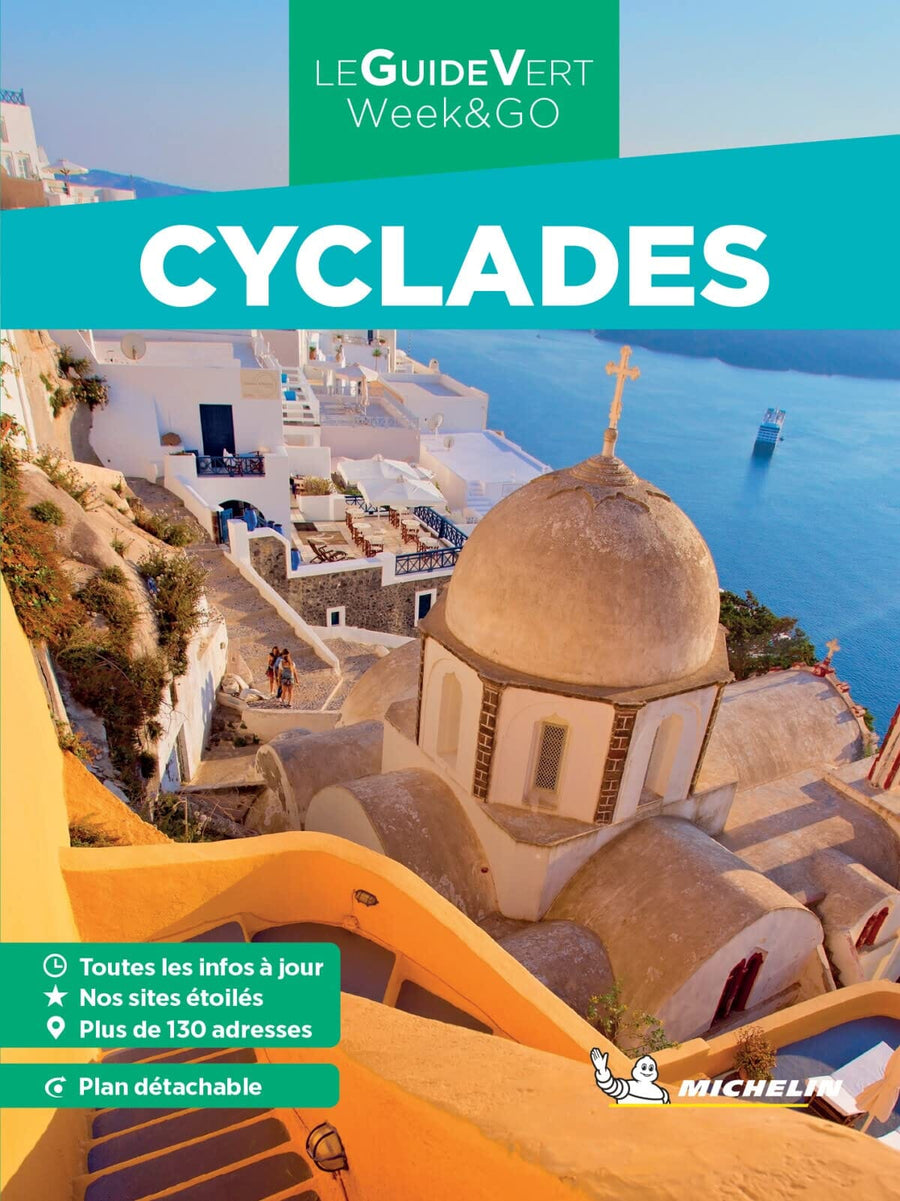 Guide Vert Week & GO - Cyclades - Édition 2023 | Michelin guide petit format Michelin 
