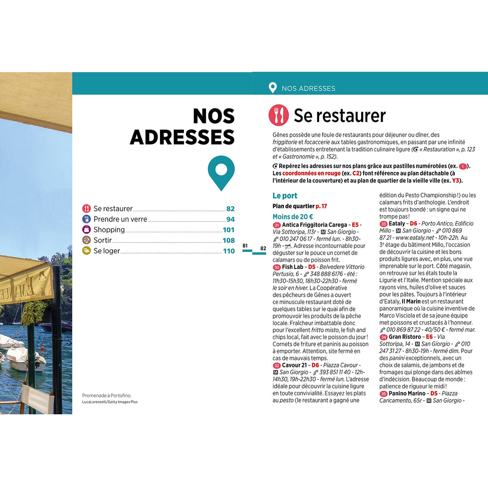 Guide Vert Week & GO - Gênes - Cinque Terre & Portofino - Édition 2023 | Michelin guide petit format Michelin 