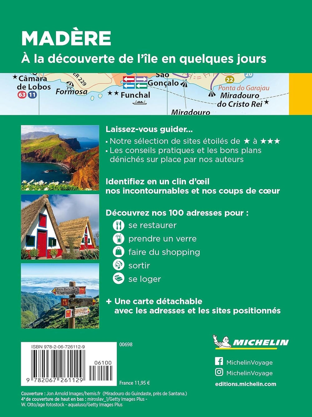 Guide Vert Week & GO - Madère - Édition 2023 | Michelin guide petit format Michelin 