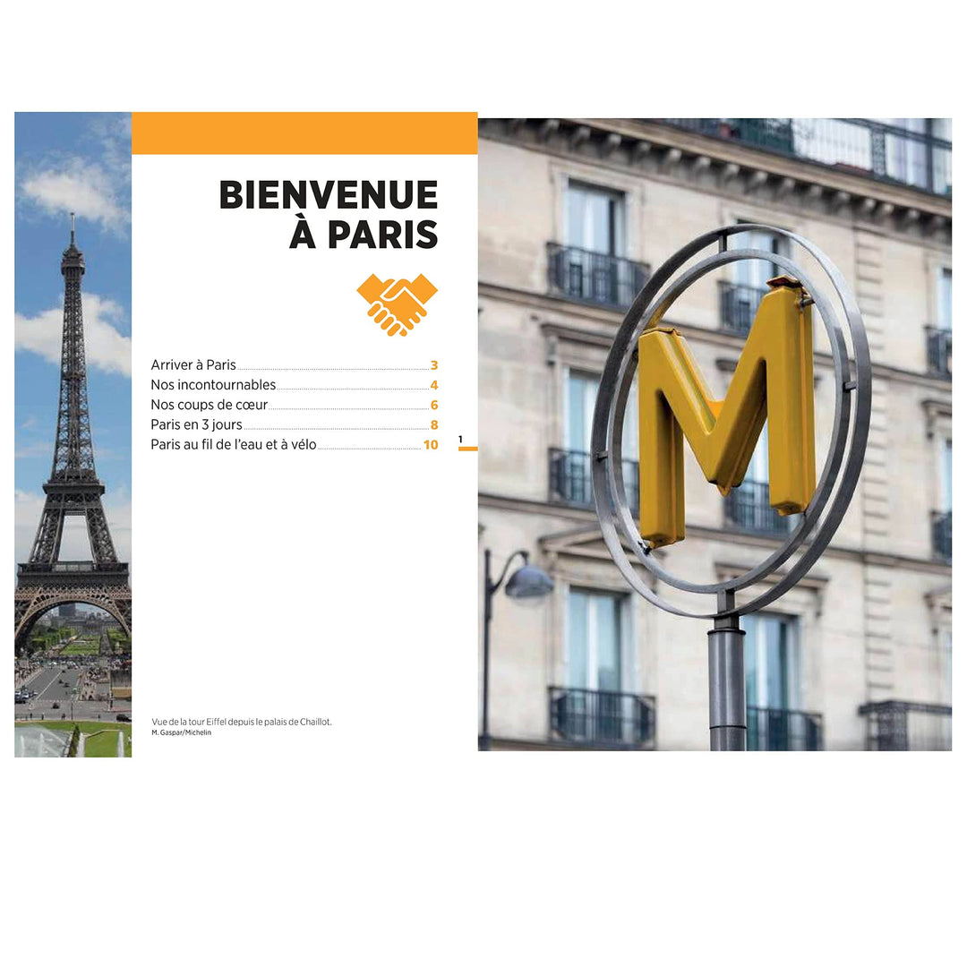 Guide Vert Week & GO - Paris 2023 | Michelin guide de conversation Michelin 