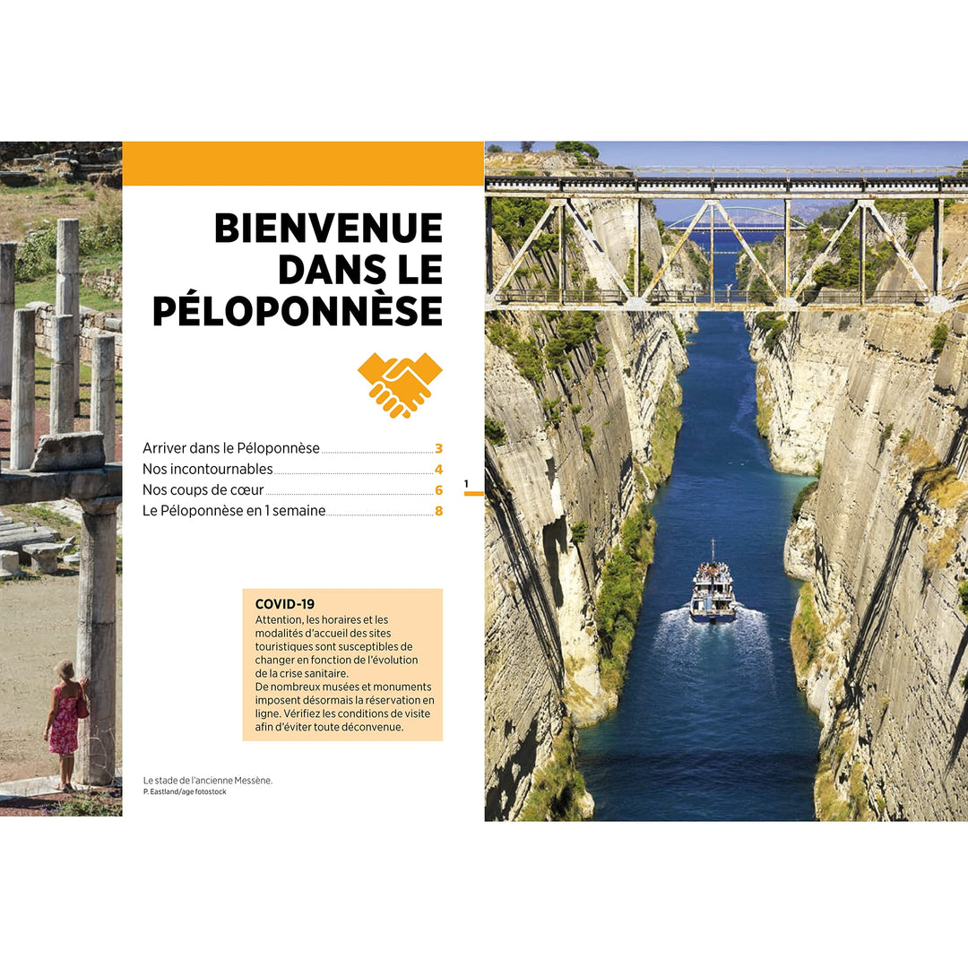 Guide Vert Week & GO - Péloponnèse & Athènes - Édition 2023 | Michelin guide petit format Michelin 