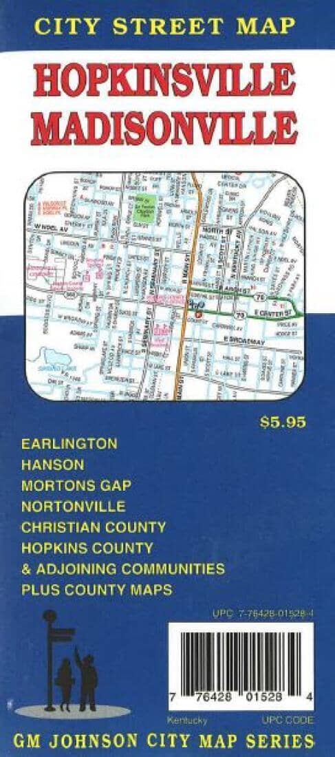 Hopkinsville and Madisonville - Kentucky | GM Johnson Road Map 