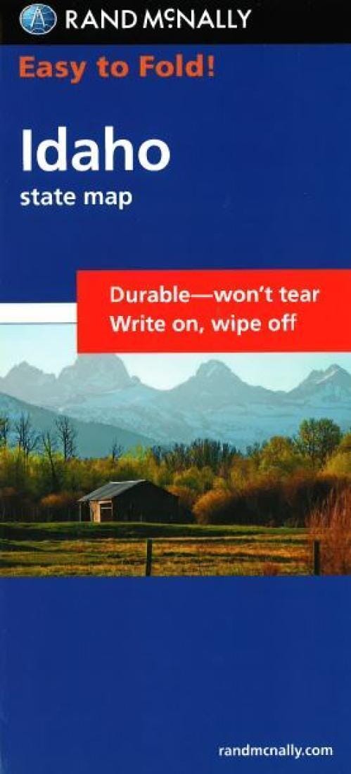 Idaho, Easy to Fold by Rand McNally