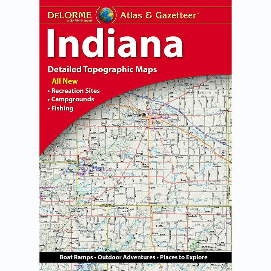 Indiana Atlas and Gazetteer | DeLorme atlas 