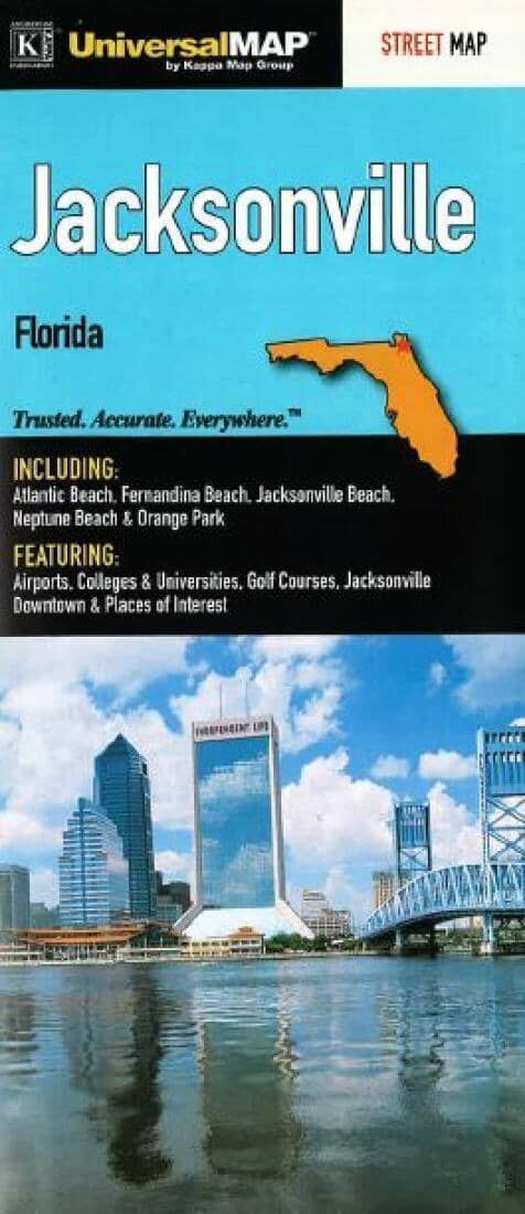 Jacksonville, Florida by Kappa Map Group