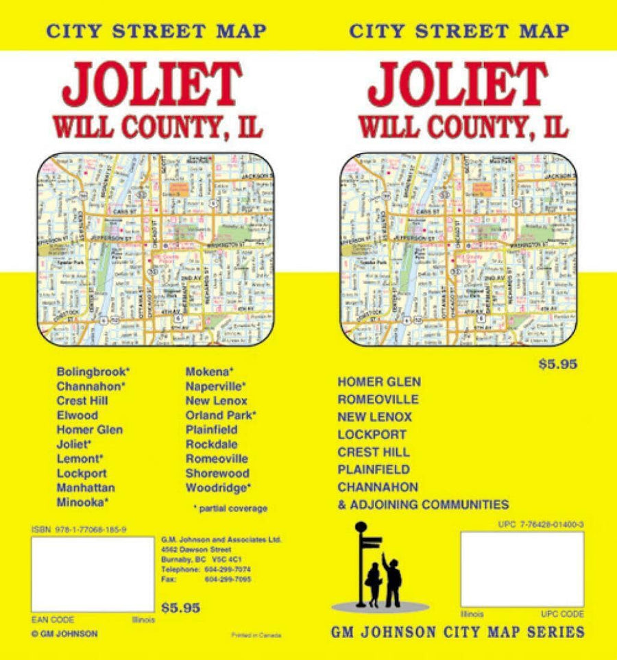 Joliet and Will County - Illinois | GM Johnson Road Map 