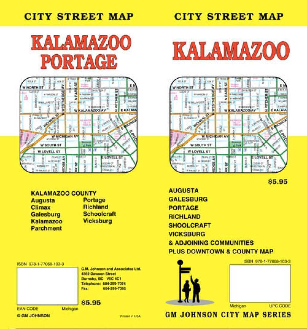 Kalamazoo, Michigan | GM Johnson Road Map 