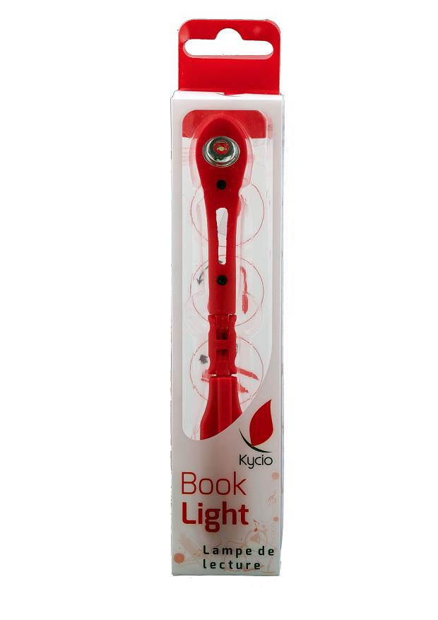 Lampe de lecture de voyage | Kycio accessoire de voyage Kycio rouge 