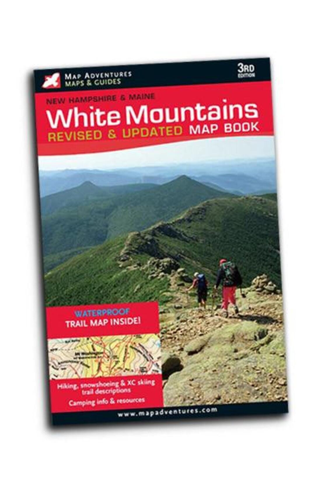 White Mountains Map Book Maine and New Hamshire | Map Adventures ...