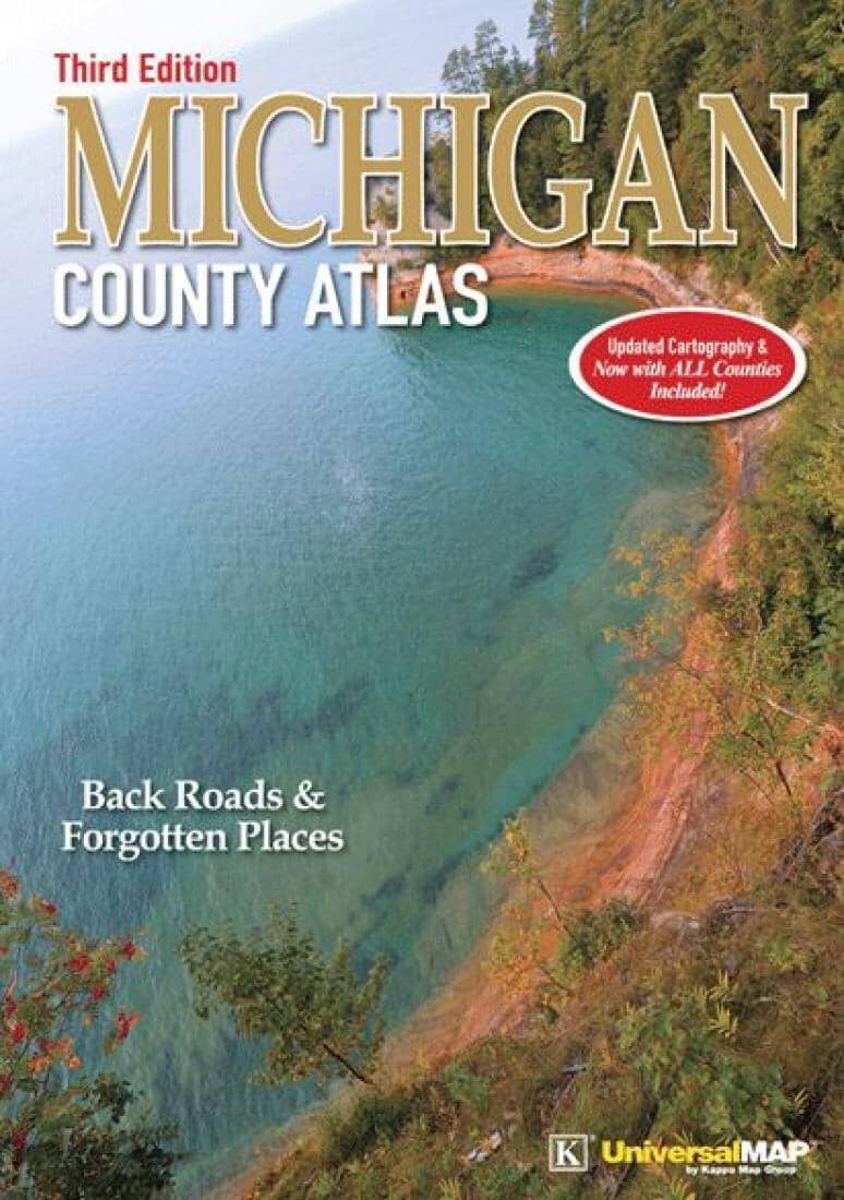 Michigan, County Atlas by Kappa Map Group