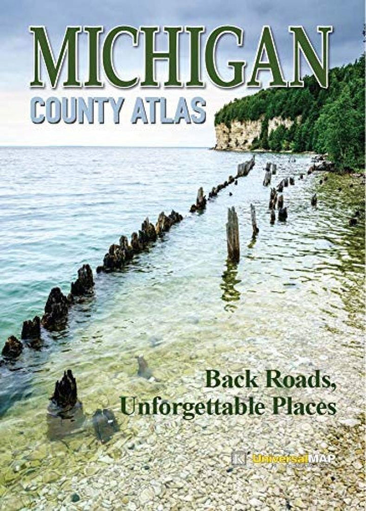 Michigan - Atlas des comtés | Kappa Map Group atlas Kappa Map Group 