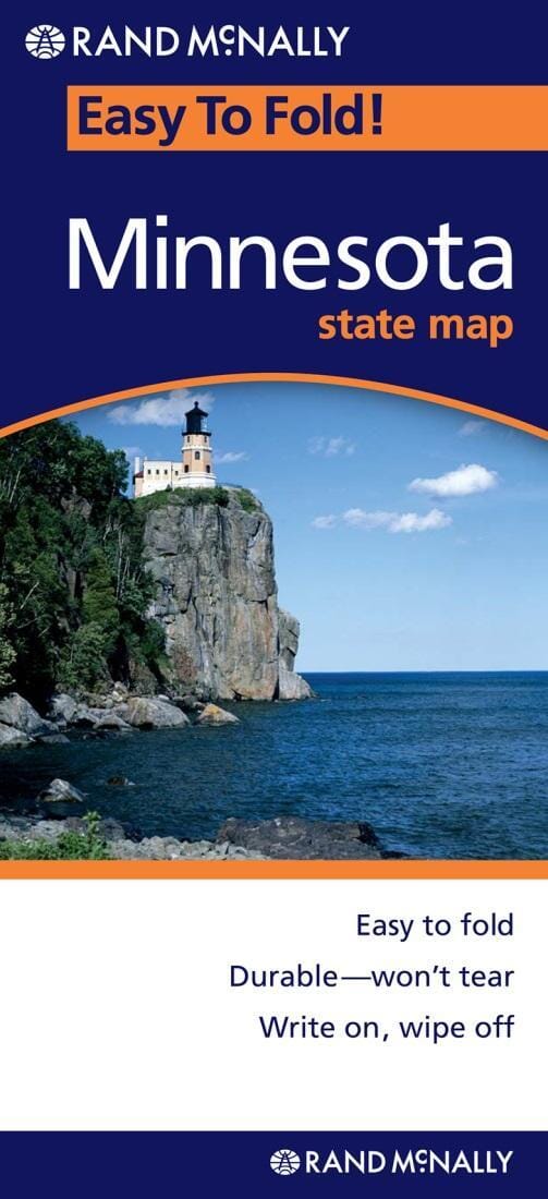 Minnesota : state map : easy to fold! | Rand McNally carte pliée 