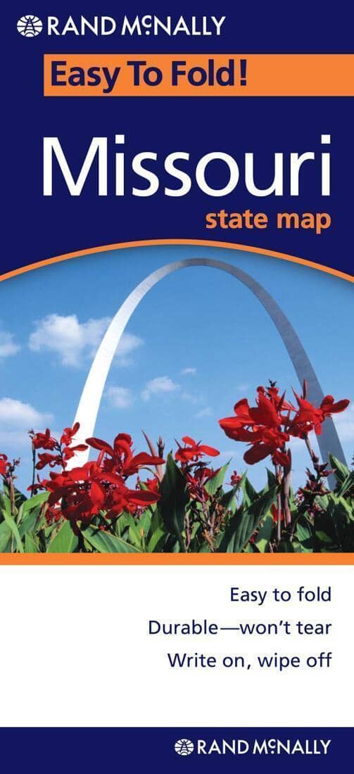 Missouri, Easy to Fold by Rand McNally