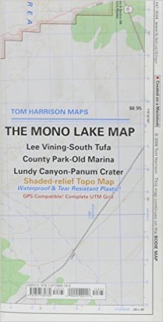 Mono Lake, California by Tom Harrison Maps