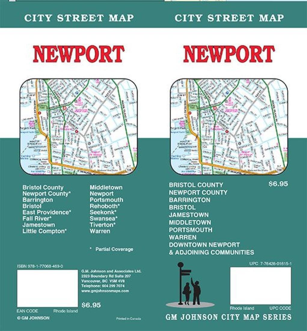 Newport - Rhode Island | GM Johnson Road Map 