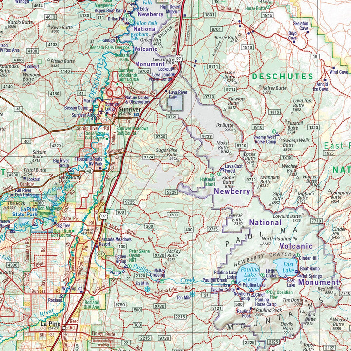 Oregon Road and Recreation Atlas | Benchmark Maps atlas Benchmark Maps 