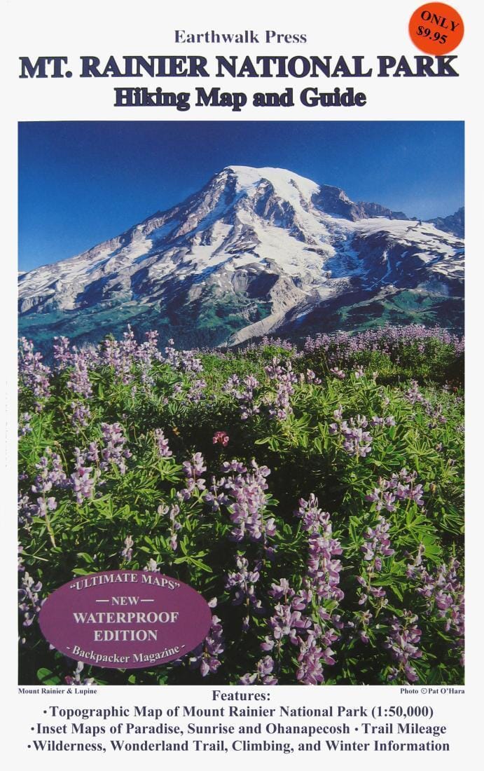 Mount Rainier National Park, Washington, waterproof by Earthwalk Press