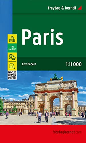 Plan de poche - Paris | Freytag & Berndt carte pliée Freytag & Berndt 