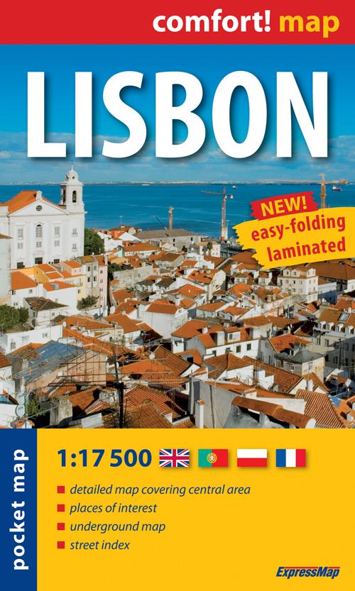 Plan de poche plastifié - Lisbonne mini | Express Map carte pliée Express Map 