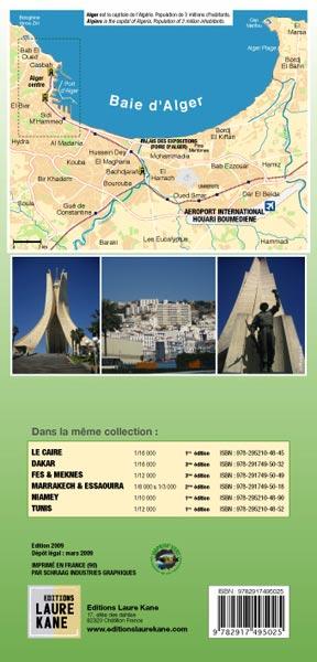 Plan de ville - Alger & environs | Laure Kane carte pliée Laure Kane 