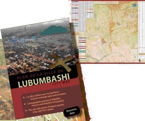 Plan de ville - Lubumbashi carte pliée Divers 