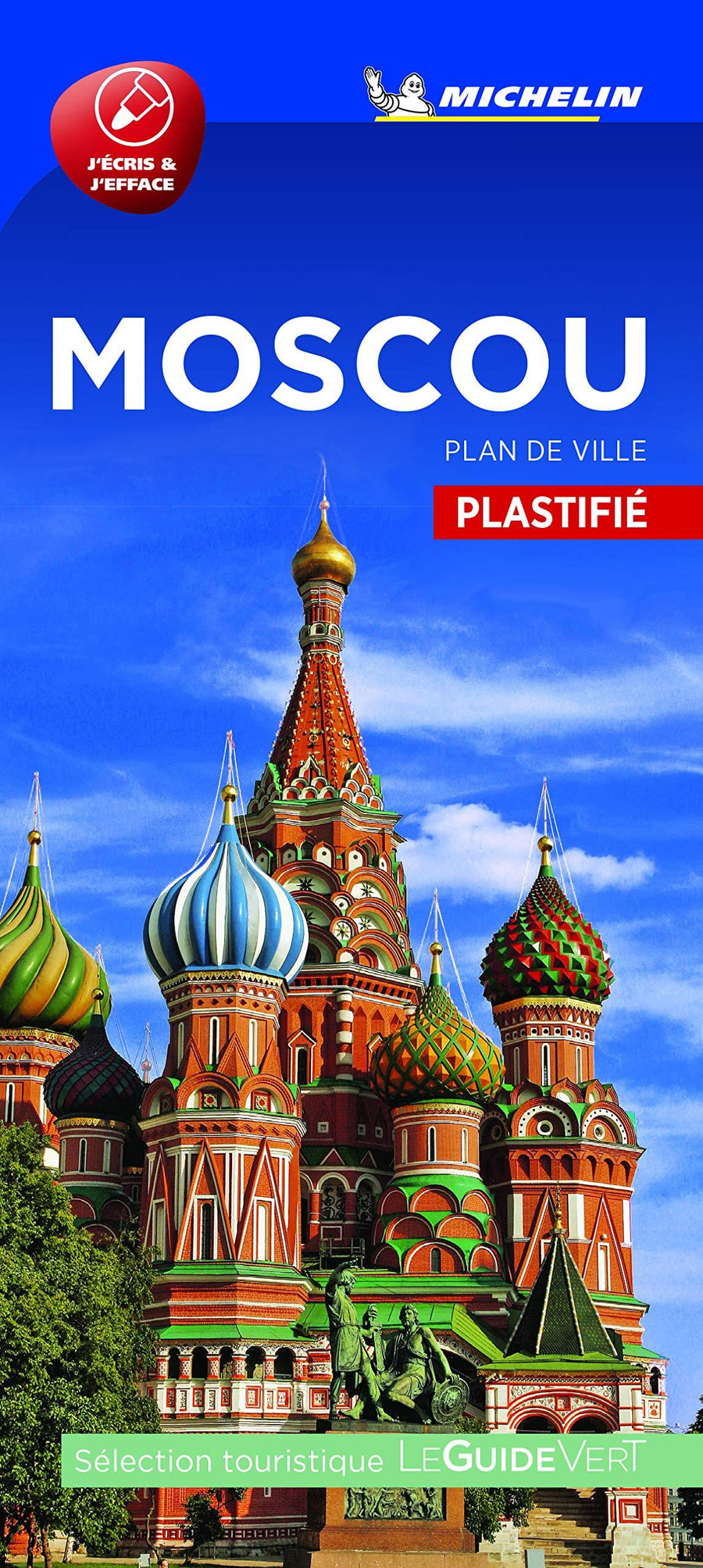 Plan de ville plastifié - Moscou | Michelin carte pliée Michelin 
