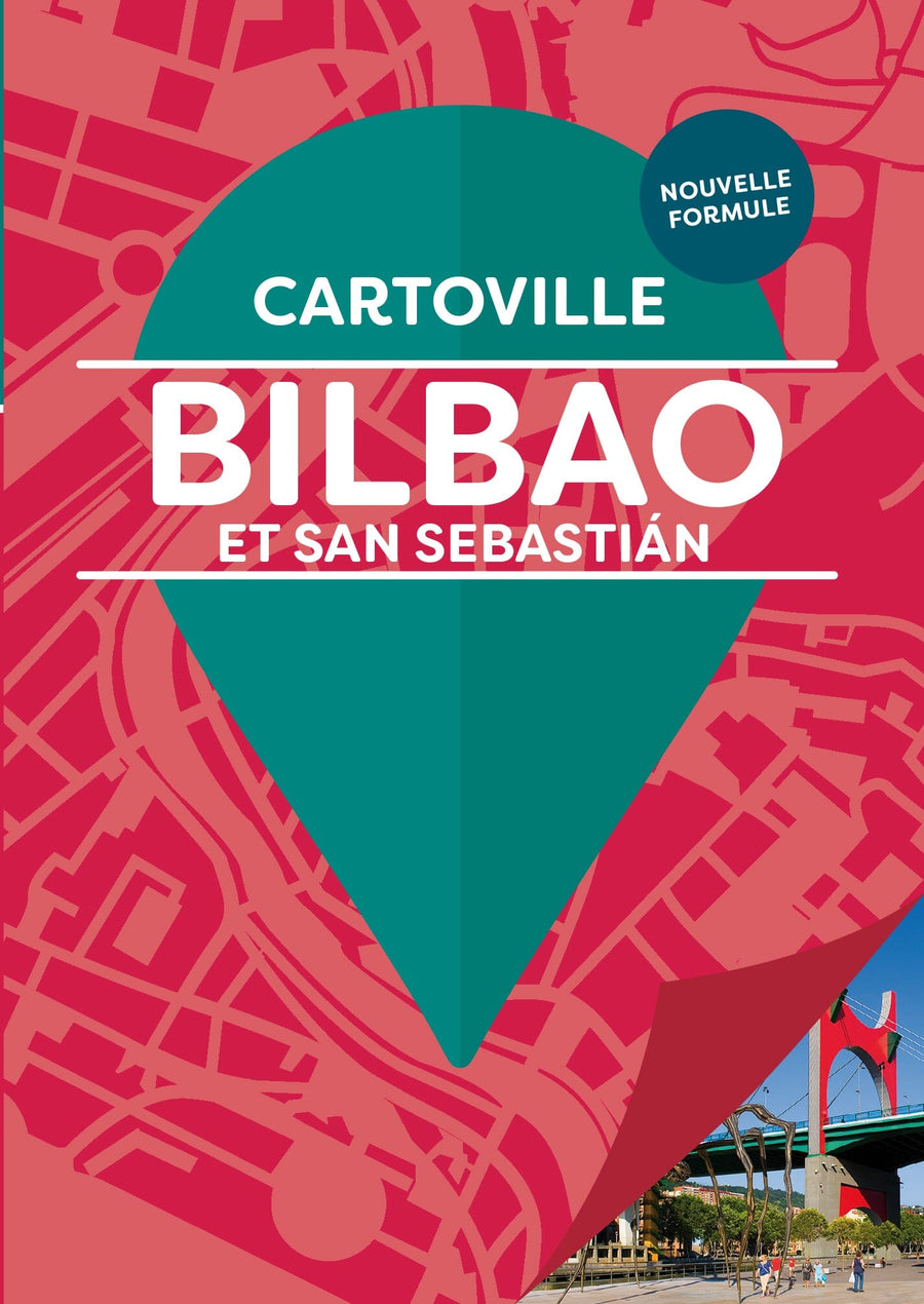 Plan détaillé - Bilbao & San Sebastian | Cartoville carte pliée Gallimard 