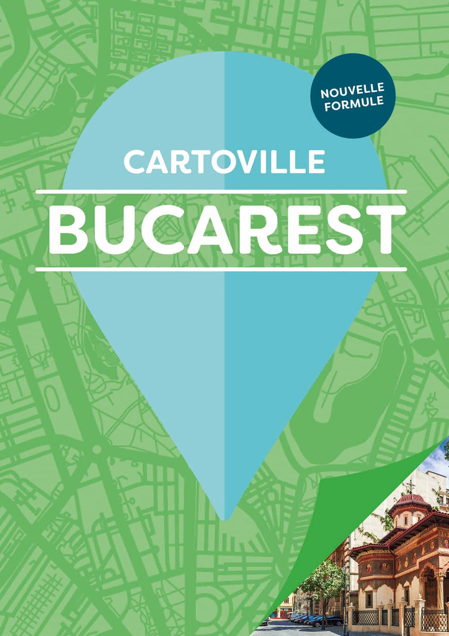 Plan détaillé - Bucarest | Cartoville carte pliée Gallimard 