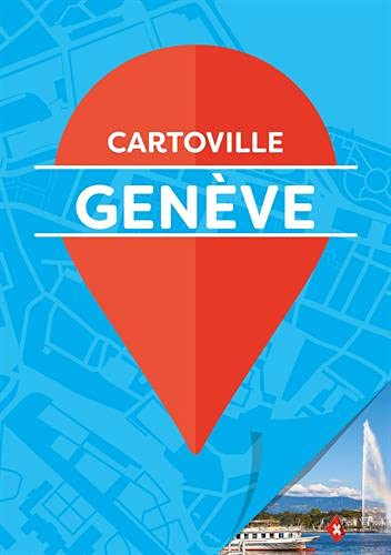 Plan détaillé - Genève | Cartoville carte pliée Gallimard 
