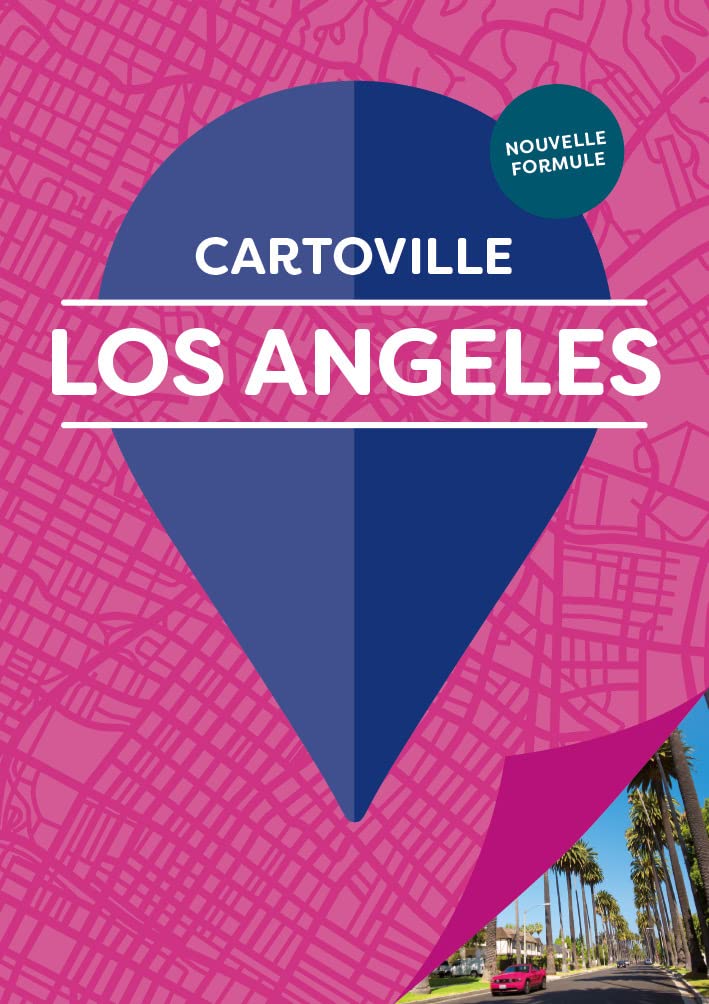 Plan détaillé - Los Angeles | Cartoville carte pliée Gallimard 