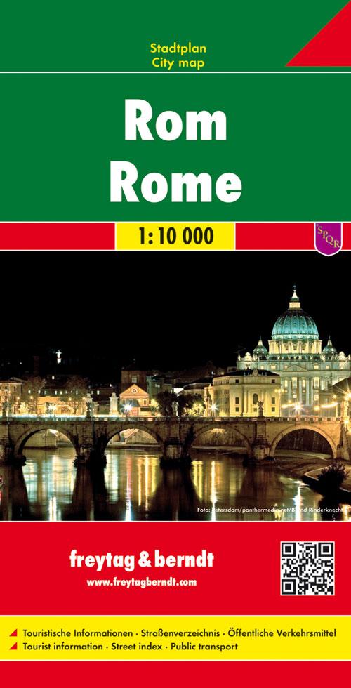 Plan détaillé - Rome (Italie) | Freytag & Berndt carte pliée Freytag & Berndt 