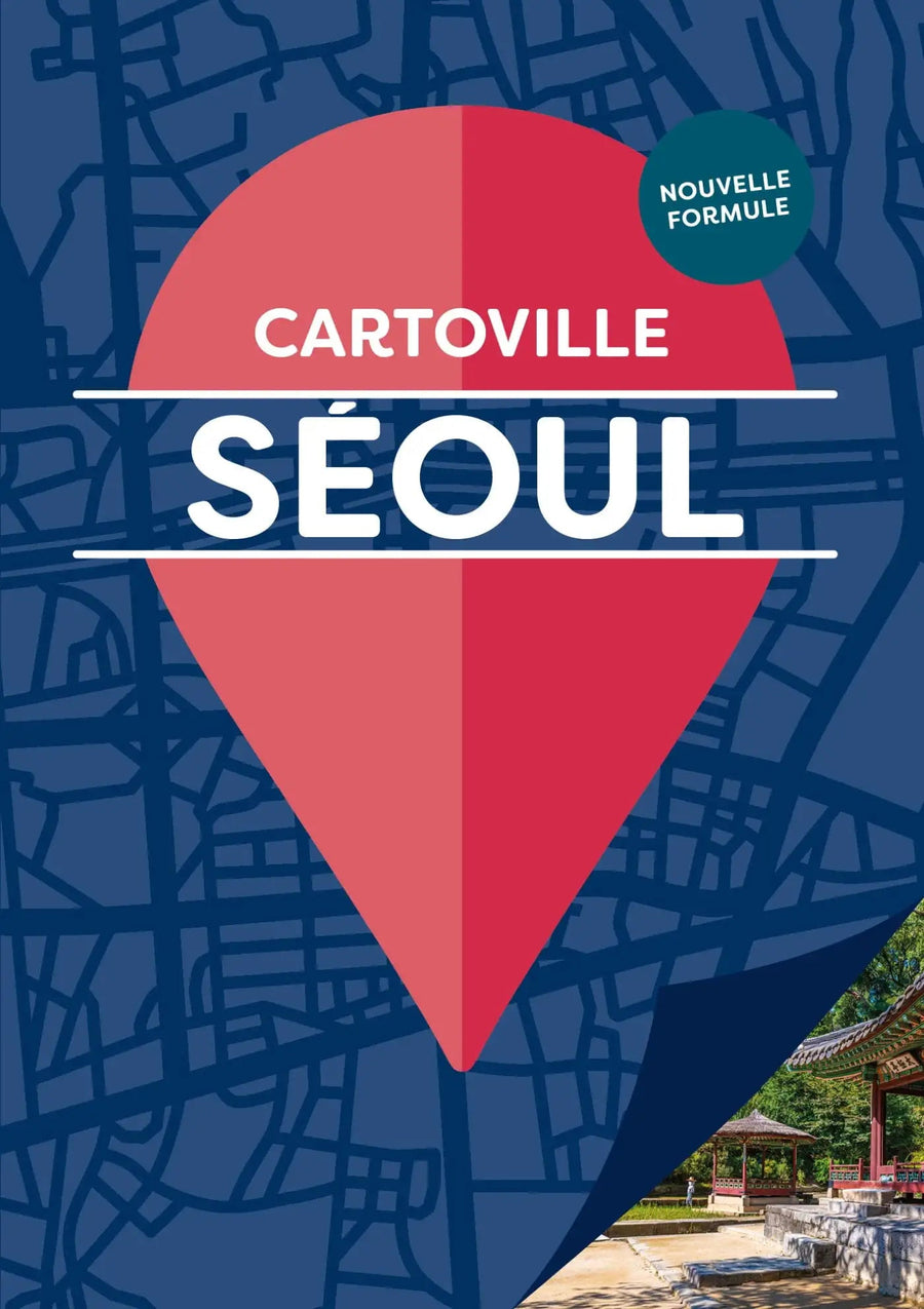 Plan détaillé - Séoul | Cartoville carte pliée Gallimard 