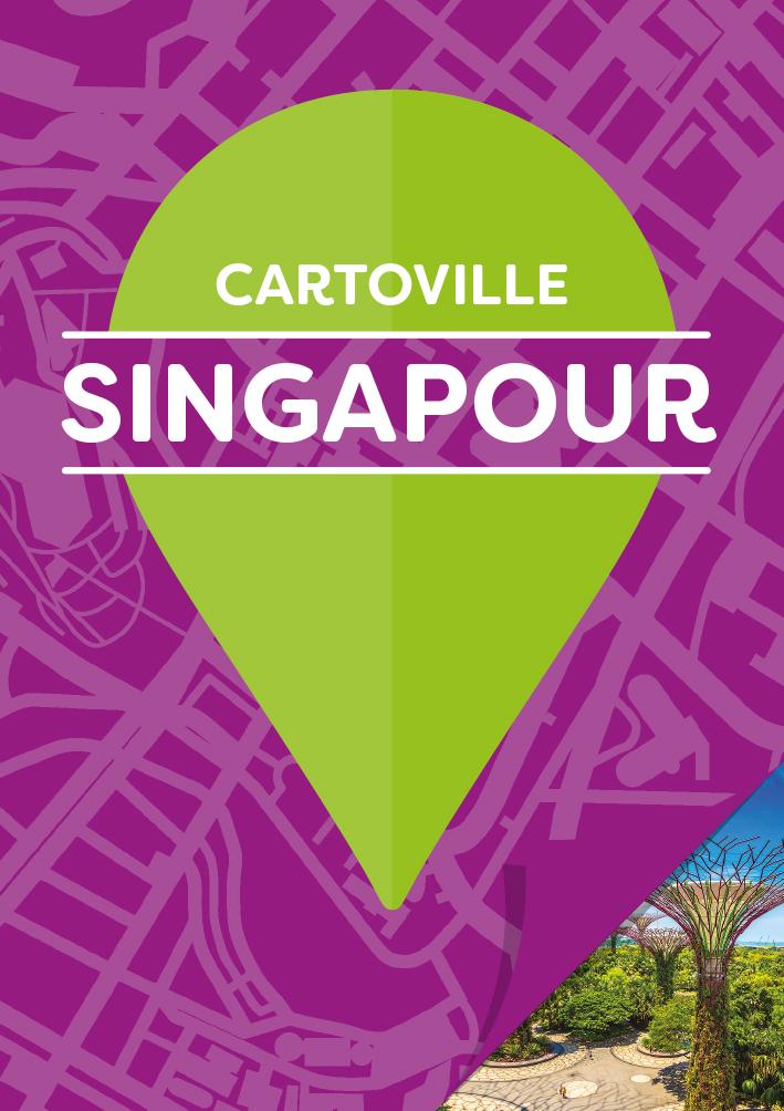 Plan détaillé - Singapour | Cartoville carte pliée Gallimard 