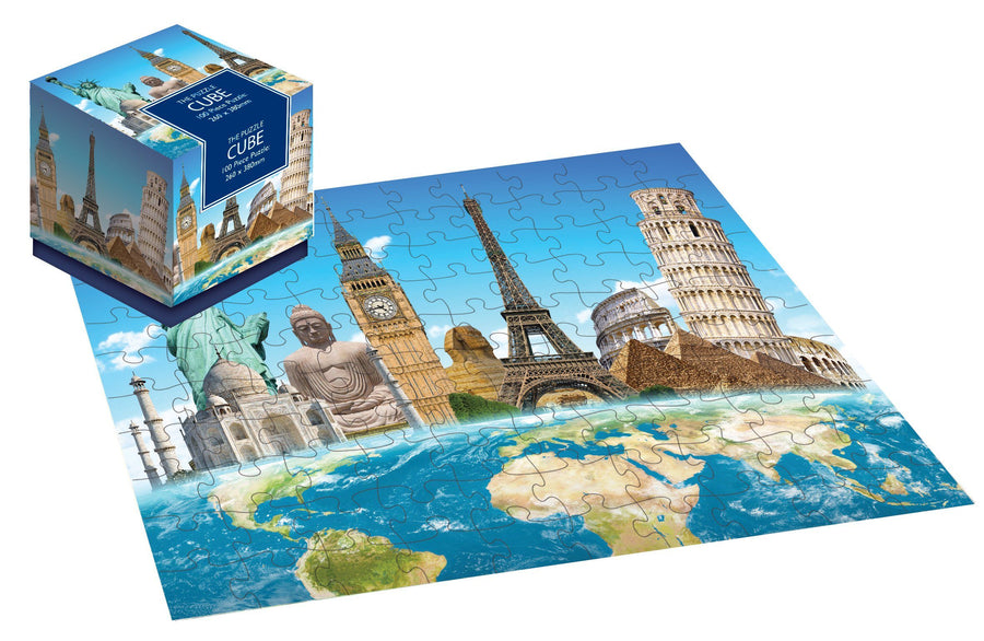 Puzzle (100 pièces) - Monuments célèbres | Robert Frederick puzzle Robert Frederick 