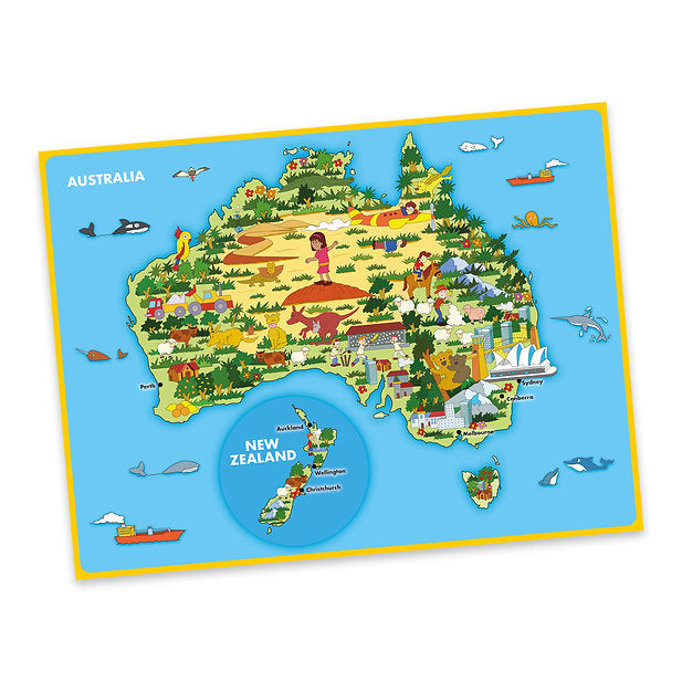 Puzzle (250 pièces) - Amazing Australia (en anglais) | Robert Frederick puzzle Robert Frederick 