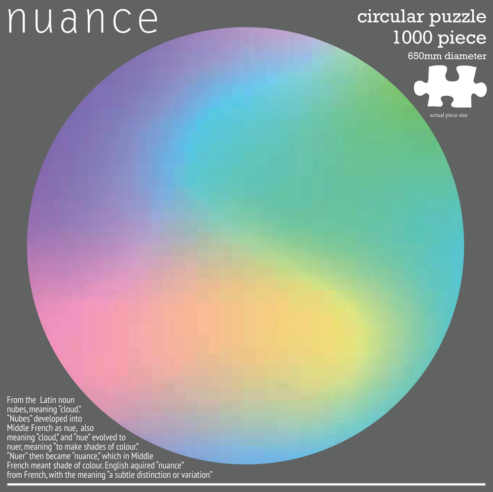 Puzzle circulaire "Nuances" (1000 pièces) puzzle Robert Frederick 