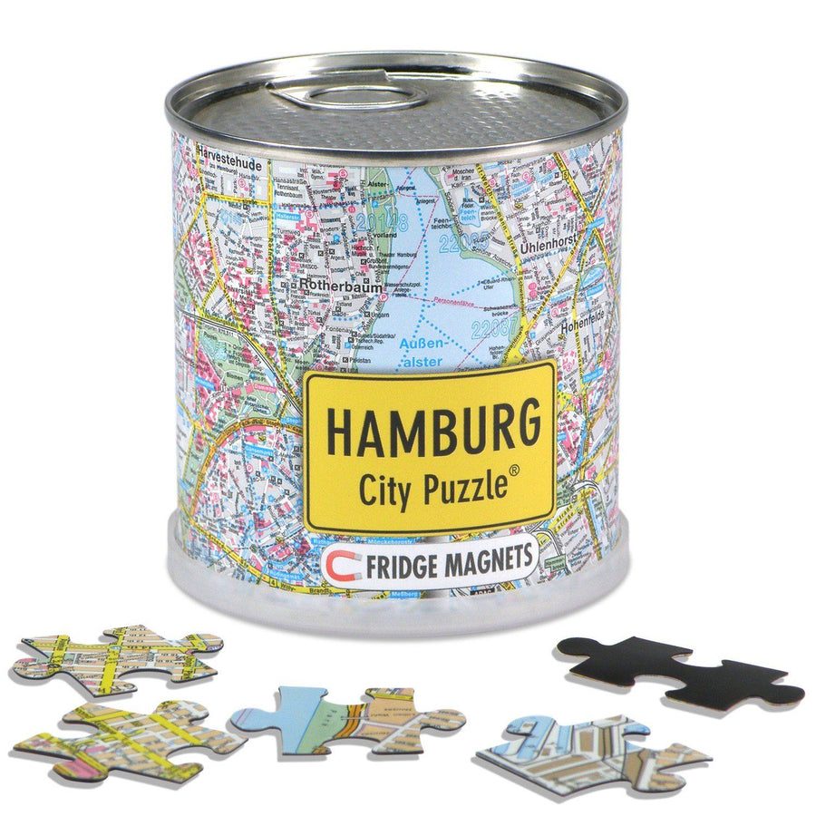 Puzzle magnétique - Hambourg | City Puzzle puzzle City puzzle 