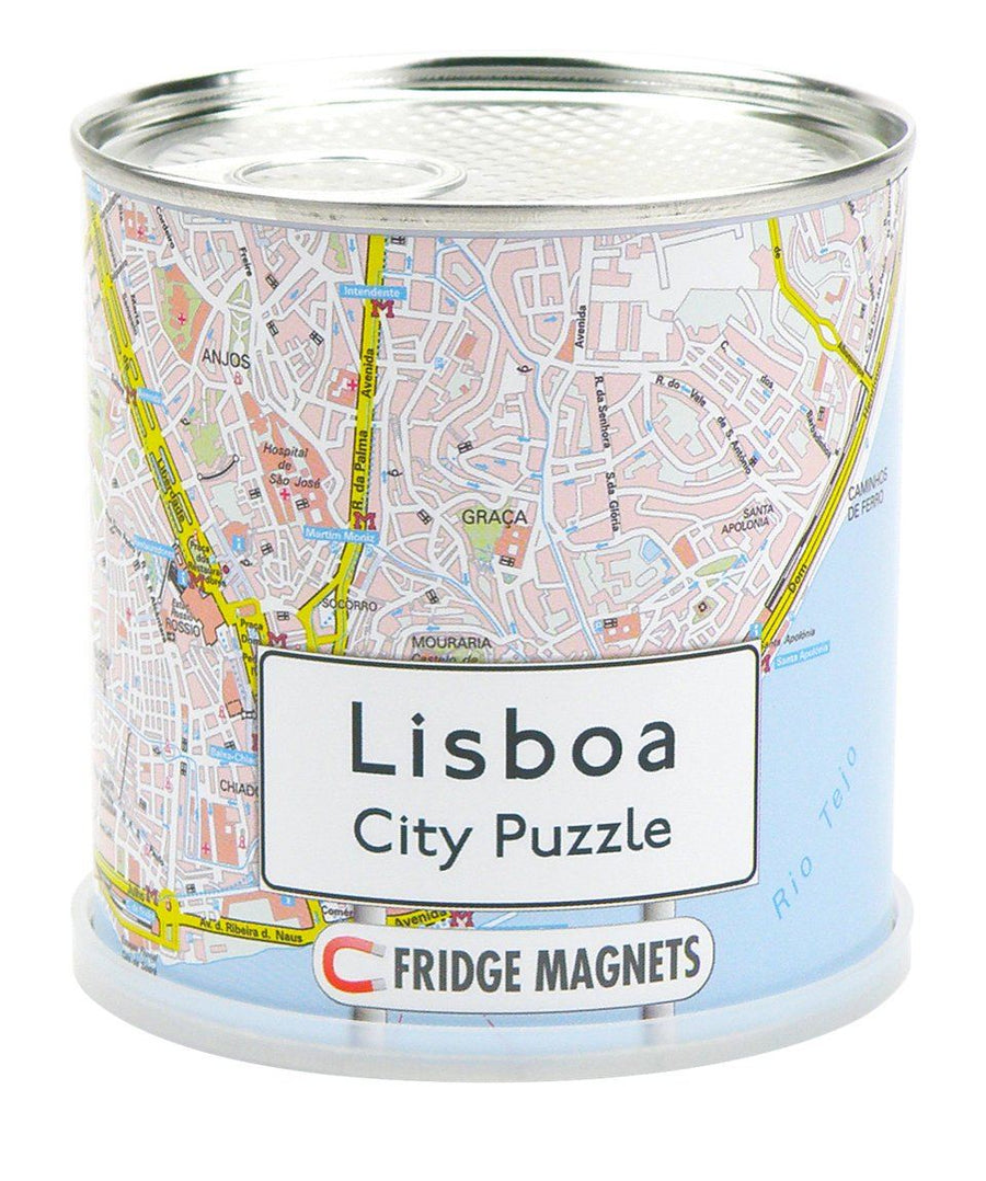 Puzzle magnétique - Lisbonne | City Puzzle puzzle City puzzle 