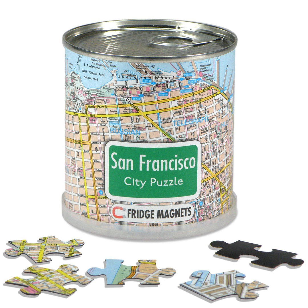 Puzzle magnétique - San Francisco | City Puzzle puzzle City puzzle 