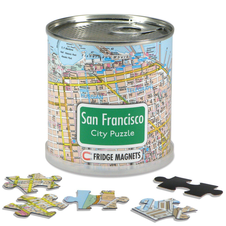 Puzzle magnétique - San Francisco | City Puzzle puzzle City puzzle 